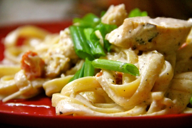 Blackened Chicken Fettuccine 