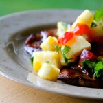 Pork Chops with Pineapple Salsa