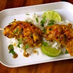 Coconut Lime Chicken Skewers