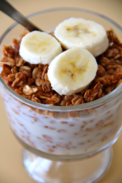 Nutella Banana Granola photo Nutella Banana Granola