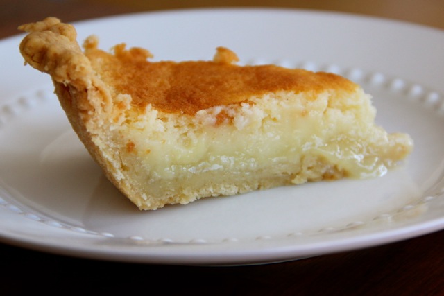 Buttermilk Pie via Alaska from Scratch
