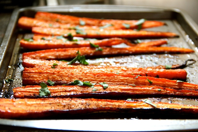 Balsamic Roasted Carrots via Alaska from Scratch