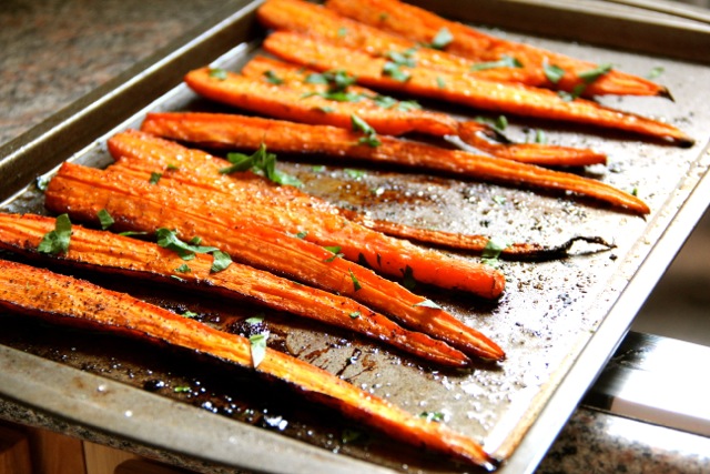 Balsamic Roasted Carrots photo Balsamic Roasted Carrots