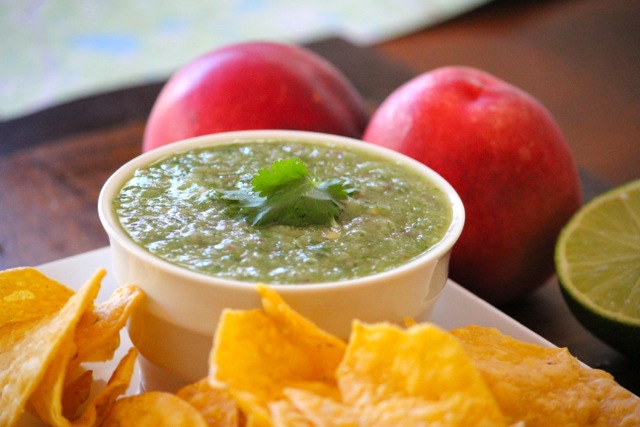 White Nectarine Salsa