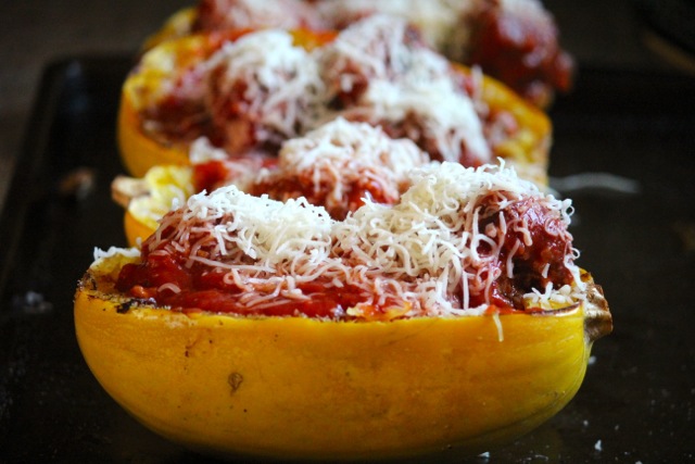 Spaghetti Squash & Meatballs photo Spaghetti Squash & Meatballs