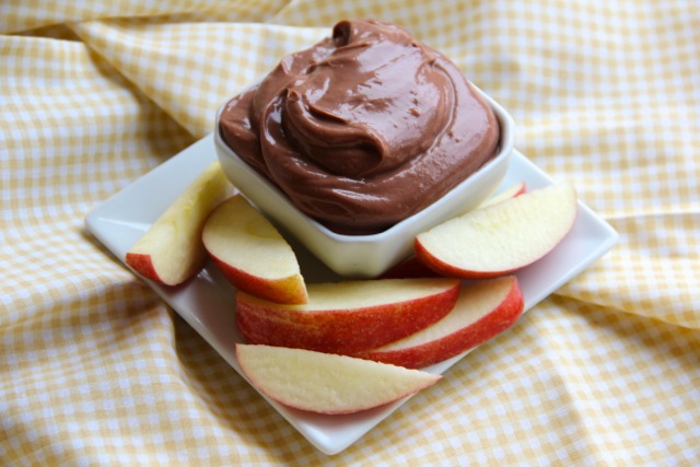 Nutella Yogurt Fruit Dip