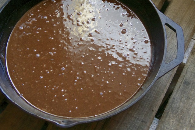 Warm Chocolate Skillet Cake photo Warm Chocolate Skillet Cake