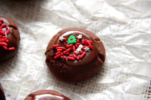 chocolate shortbread