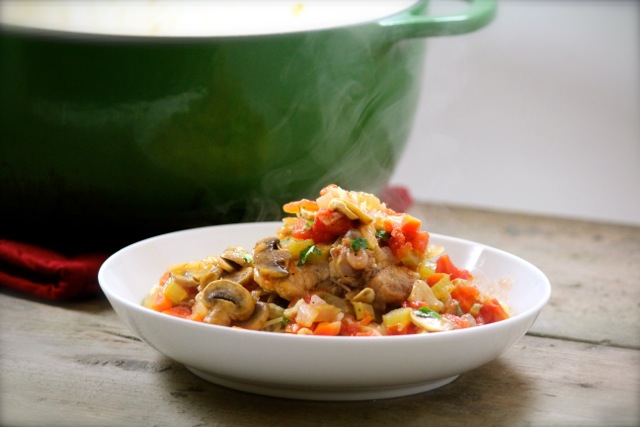 Chicken Cacciatore 
