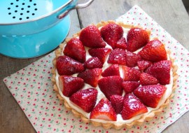 Strawberry & Honey Tart