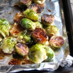 Roasted Brussels Sprouts with Balsamic & Orange