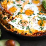 Quinoa & Egg Enchilada Skillet