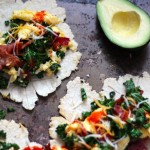 Breakfast Tacos with Bacon & Kale
