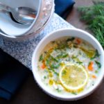 Lemon Chicken & Rice Soup