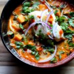 Thai Curry Noodle Soup with Halibut
