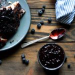 Blueberry Bourbon BBQ Sauce on Baby Back Ribs
