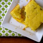 Cheddar Green Chile Cornbread