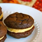 Chocolate Pumpkin Whoopie Pies