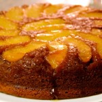 Apple Gingerbread Upside-Down Cake