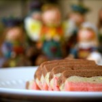 Spumoni Shortbread Cookies