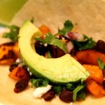 Tacos with Roasted Butternut Squash & Black Beans