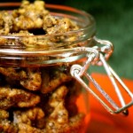 Coffee-Candied Walnuts