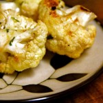 Roasted Cauliflower with Cumin, Cilantro, & Lime