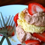 Nutella Cream Strawberry Shortcake