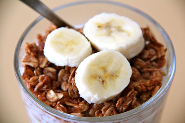 Nutella Banana Granola via Alaska from Scratch