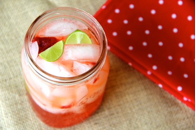 Strawberry Key Limeade via Alaska from Scratch