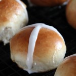 Cardamom Apricot Hot Cross Buns