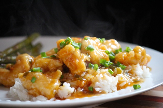 Orange Chicken via Alaska from Scratch