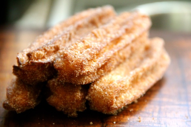 Homemade Churros via Alaska from Scratch