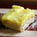 Pineapple Curd Bars with Coconut Shortbread Crust