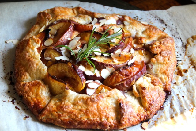 Peach Galette via Alaska from Scratch