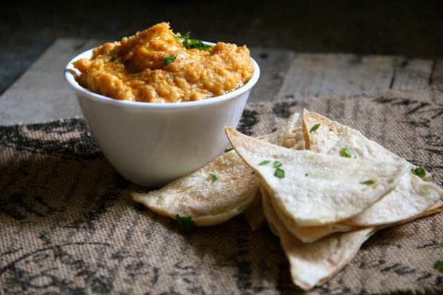 Sweet Potato Hummus via Alaska from Scratch