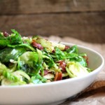 Brussels Sprouts with Bacon & Hazelnuts