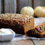 Pumpkin Bread with Orange Cream Cheese