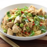 Sesame Noodles with Chicken & Edamame