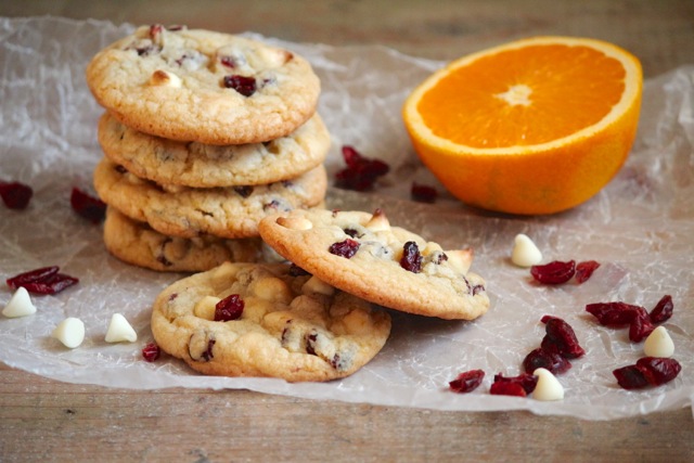 Cranberry Orange Cookies via Alaska from Scratch