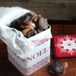 Salted Dark Chocolate Caramel Pecan Turtles