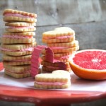 Ruby Red Grapefruit Sandwich Cookies