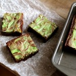 Mint Cheesecake Swirl Brownies