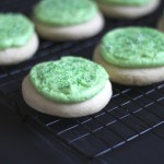 Big Soft Frosted Sugar Cookies made with Greek Yogurt