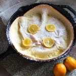 Meyer Lemon Dutch Baby Pancake