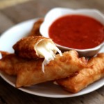 Wonton Mozzarella Sticks