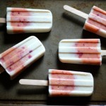 Peaches & Cream Greek Yogurt Popsicles