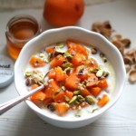 Steel Cut Oats with Honeyed Apricots & Pistachios
