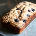 Blueberry Banana Bread with Cinnamon Crunch Topping