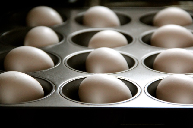 Kitchen Tip Hard Cooked Eggs In A Muffin Pan